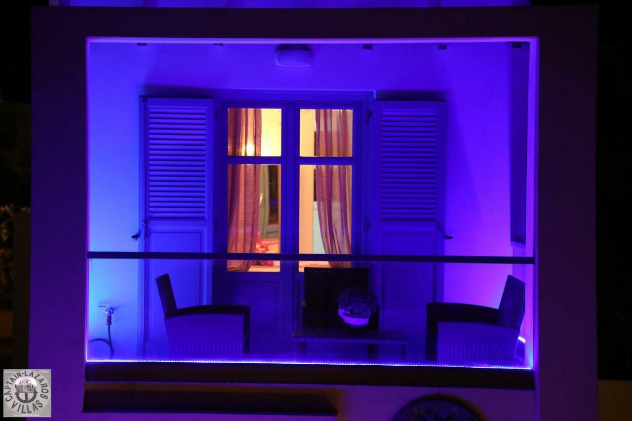 Located By The Sea One Beachfront Private Captain Lazaros Pool Villa With Loft In 750Sqm Spacious Private Plot-Jacuzzi-Sunrelax-Furnished Terace-Gazebo-Private Parking,Sleep 3 Adults And 2 Children, Just Steps From The Black Beach-Seaview เปริสซา ภายนอก รูปภาพ